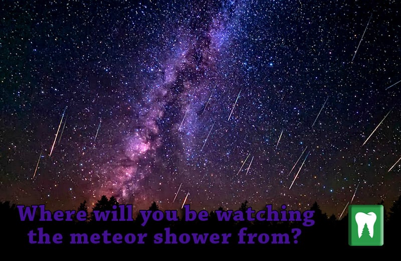 Perseid meteor shower